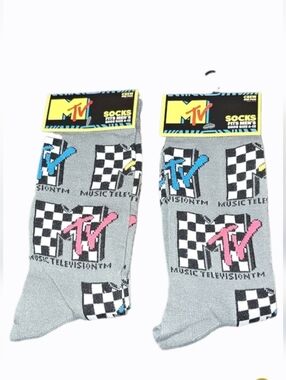 MTV Music Television Crew Socks‎ (2)
